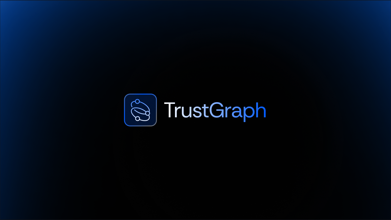 An illustration showing the TrustGraph logo