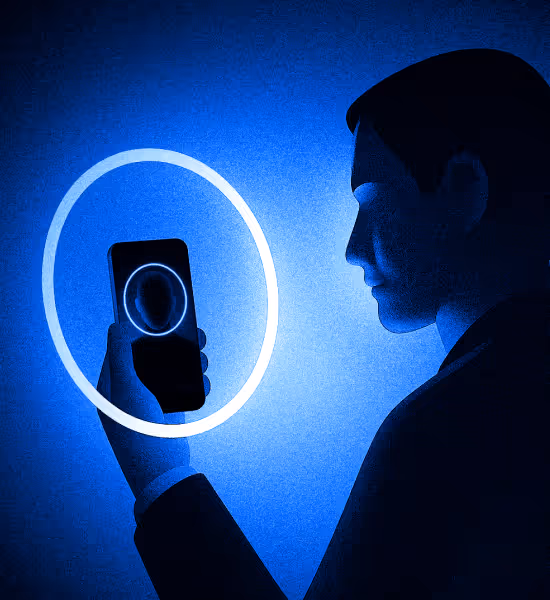 Illustration showing incode user.
