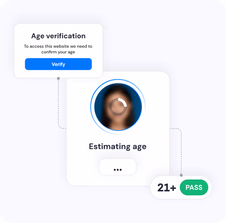 Illustration of age verification.