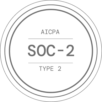 SOC 2 compliance badge.