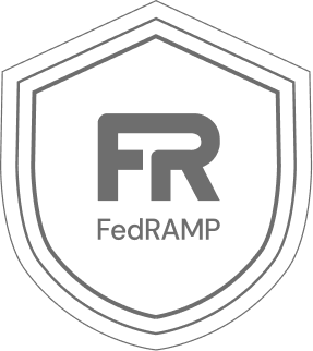 FedRAMP compliance badge.