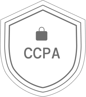 CCPA compliance badge.